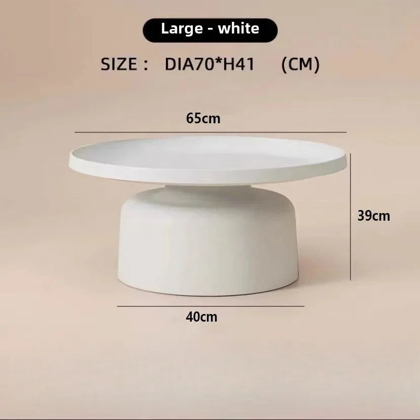 Nordic Circular Coffee Table for Modern Living Rooms – view 11, modern home furniture